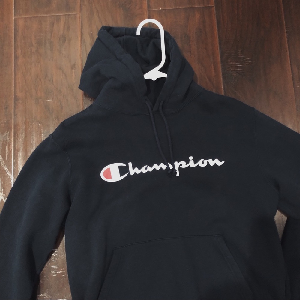Champion navy hoodie